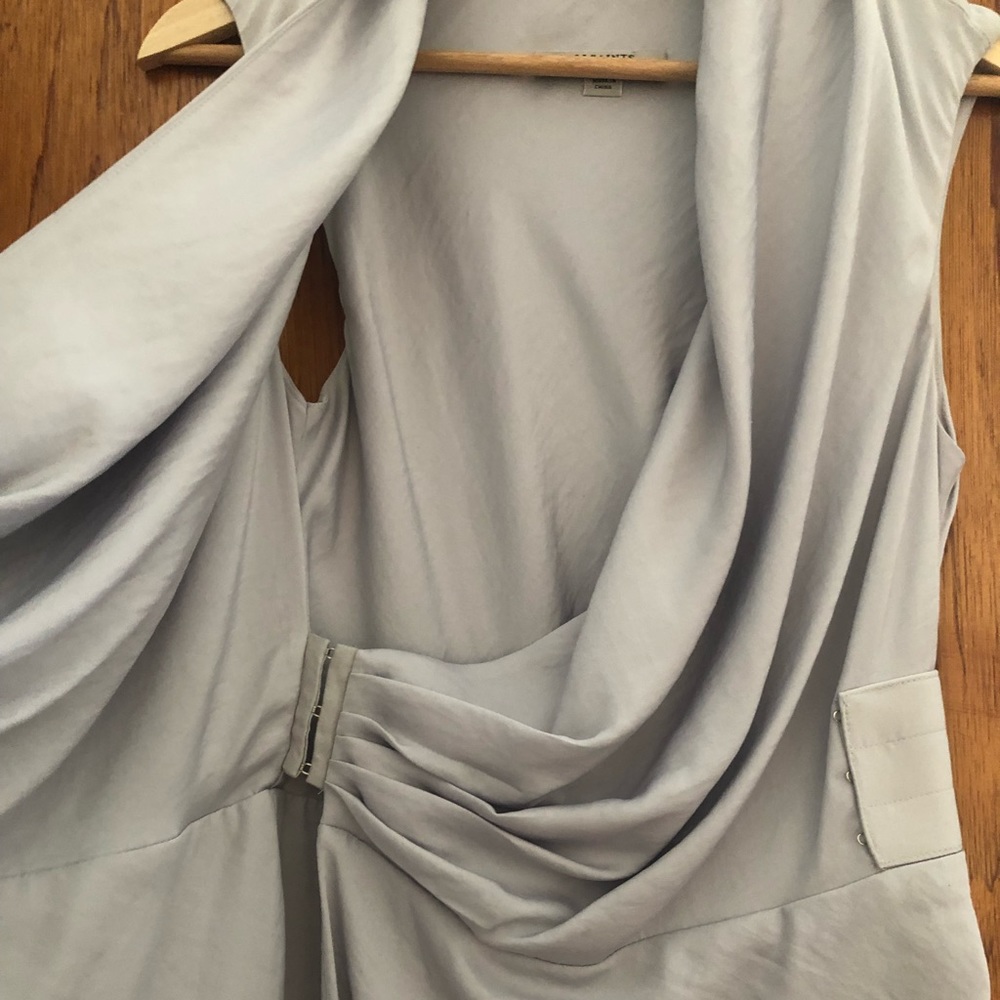 All Saints Silver Cancity Dress - Picture 4 of 6